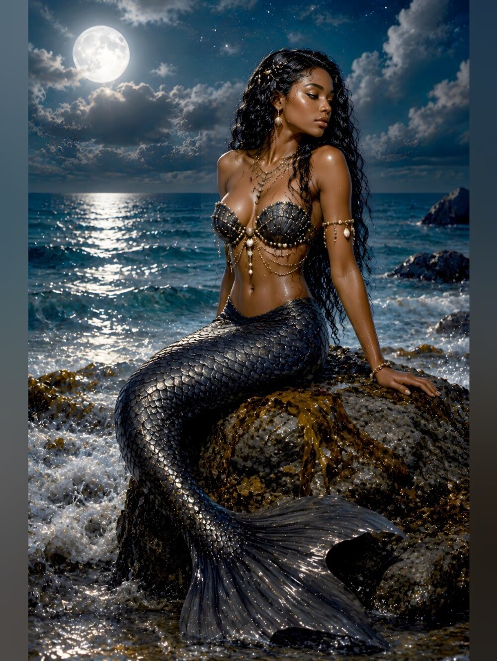 Beautiful Mermaid Print